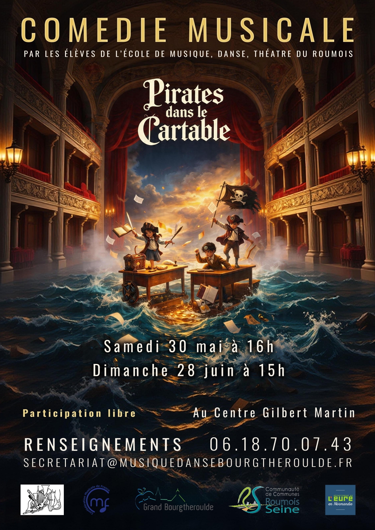 pirates dans le cartable